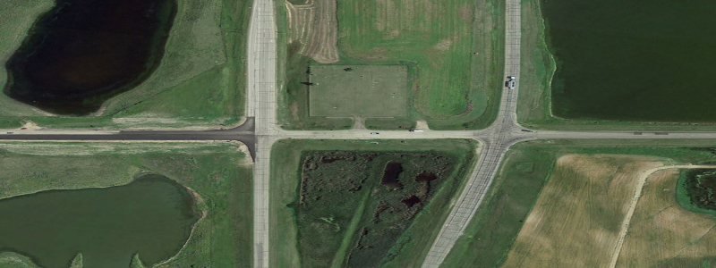 Intersection of US Highway 83 and Highway 23