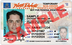 Non-Federal Non Driver Temporary ID
